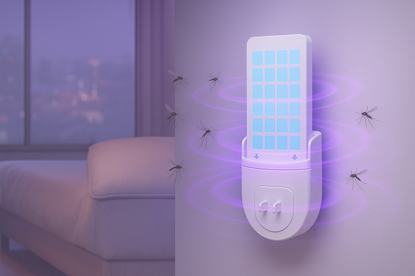 Piège à Moustiques UV électrique